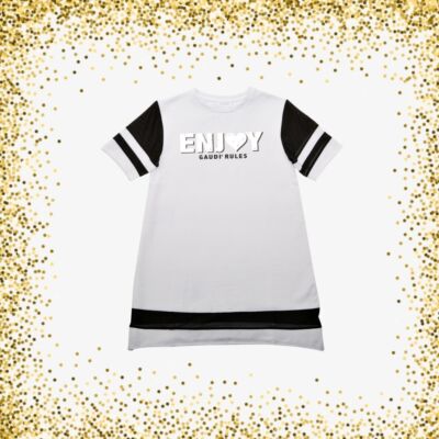 Gaudi Παιδικό κοντομάνικο φόρεμα Enjoy