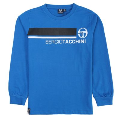 Sergio Tacchini παιδική μακρυμάνικη μπλούζα μπλε για αγόρι