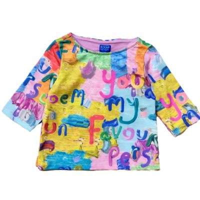 ROOM SEVEN Βρεφική μπλούζα  πολύχρωμη για κορίτσι