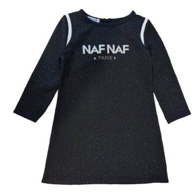 Naf Naf Παιδικό μακρυμάνικο φόρεμα